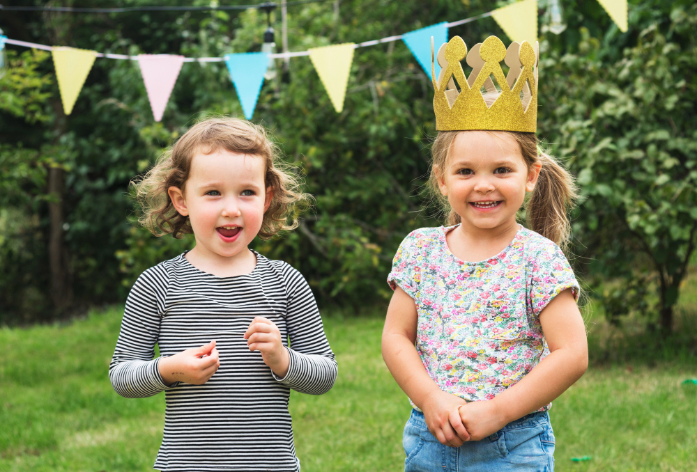 urodziny dziecka w ogrodzie